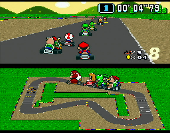 mario kart racers